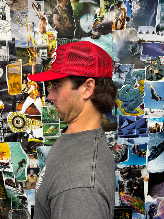 Red 360 Mesh Yüth Hat