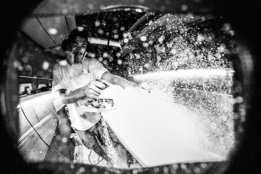 Garrett Teng: Shaping Over 100 Custom Surfboards — All From His Backyard