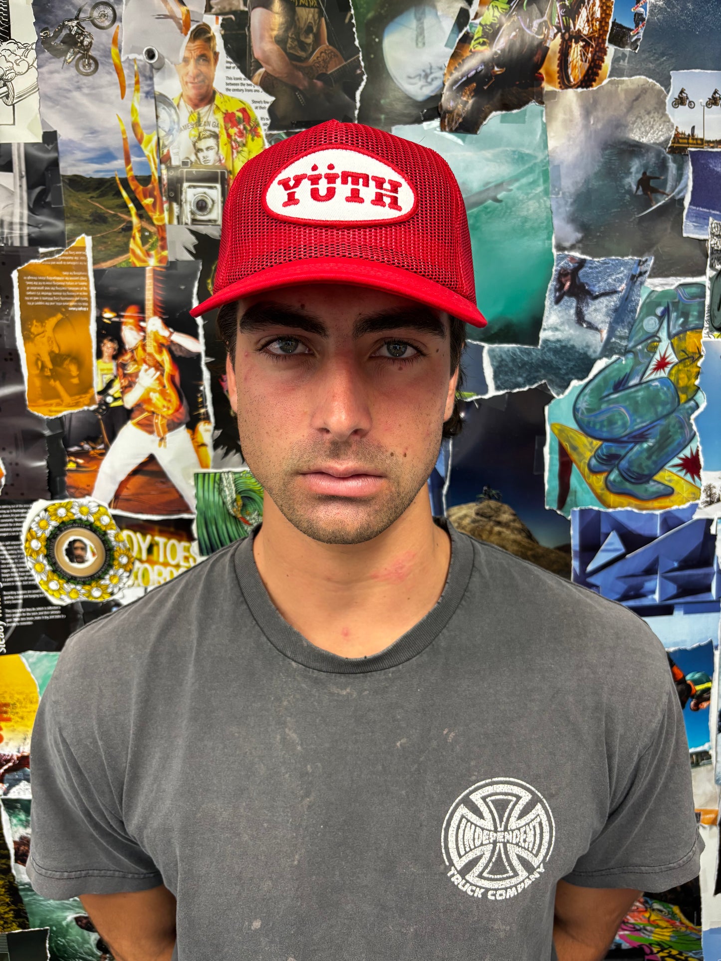Red 360 Mesh Yüth Hat