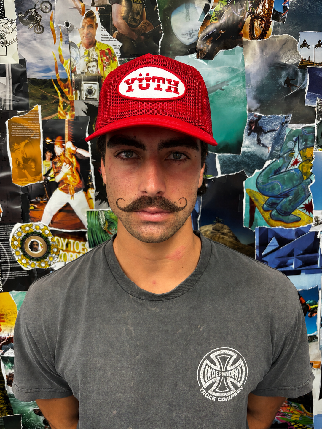 Red 360 Mesh Yüth Hat