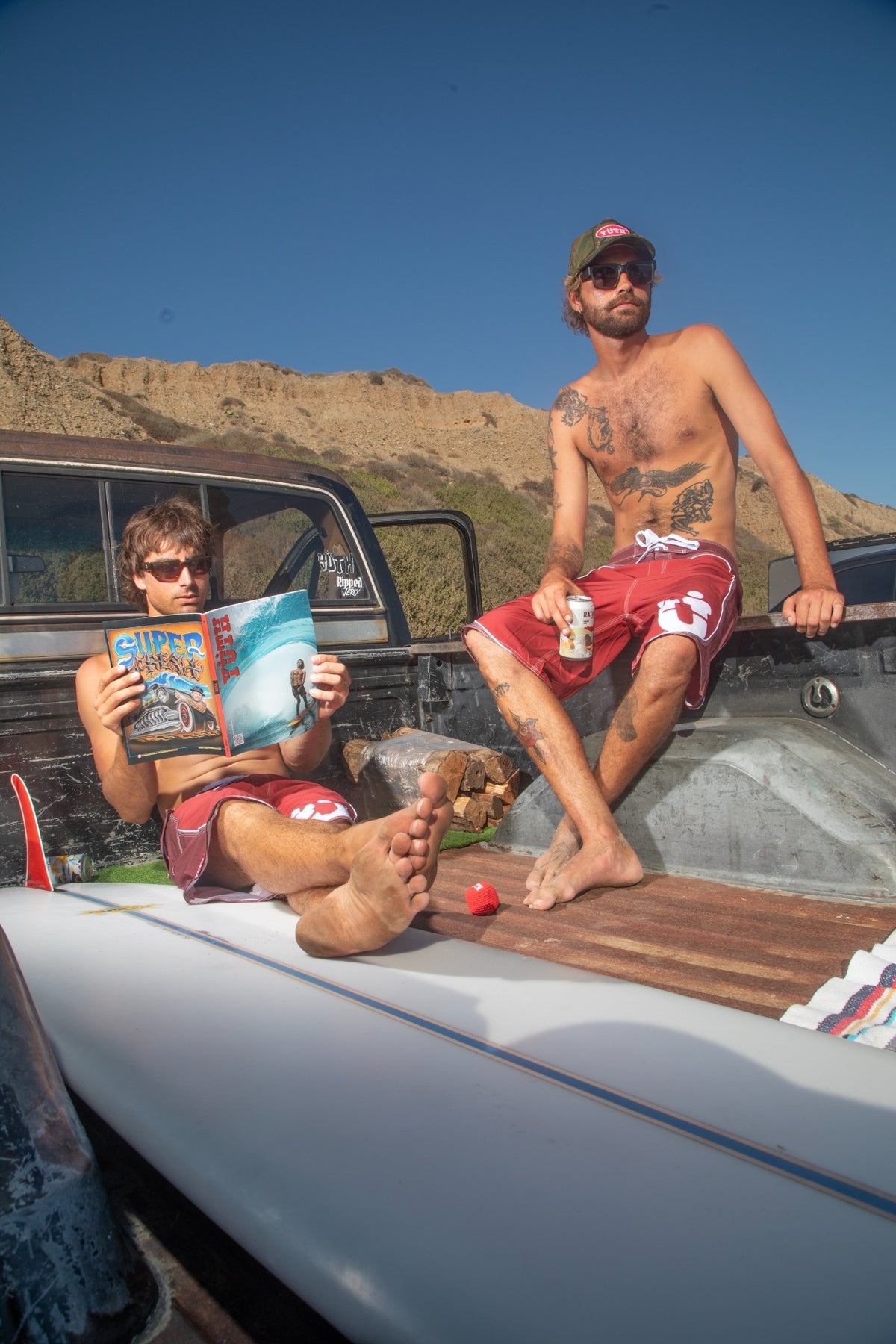 Red Ü Boardshorts